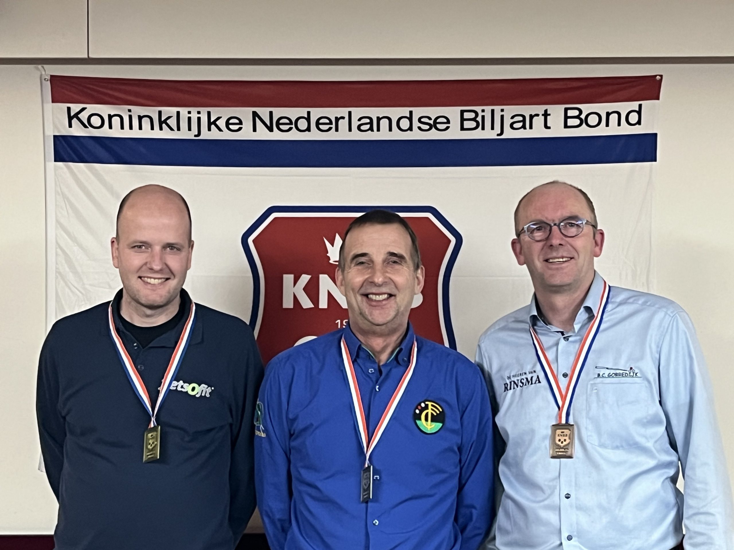 Tonny Swart Fries kampioen bandstoten hoofdklasse!